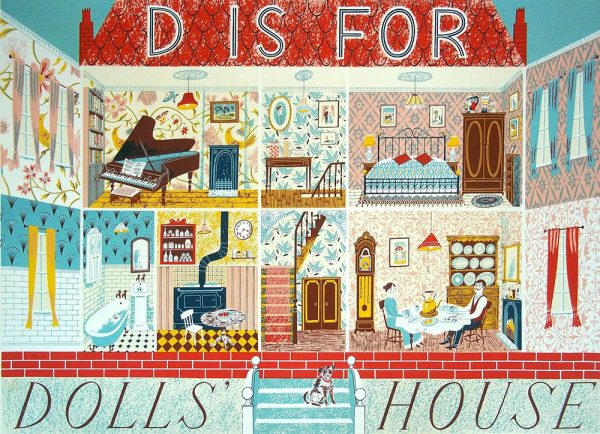 Emily Sutton - d is for dolls' house
