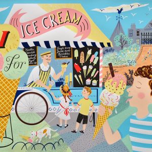 Emily Sutton - i is for ice cream
