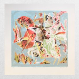 Sir Gawain And The Green Knight - 1 - Christmas At Camelot - Original Screenprint