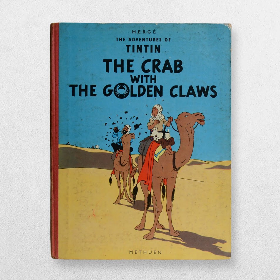 The Adventures Of Tintin - The Crab With The Golden Claws - First Edition - 1958 1 The Adventures Of Tintin - The Crab With The Golden Claws - First Edition - 1958