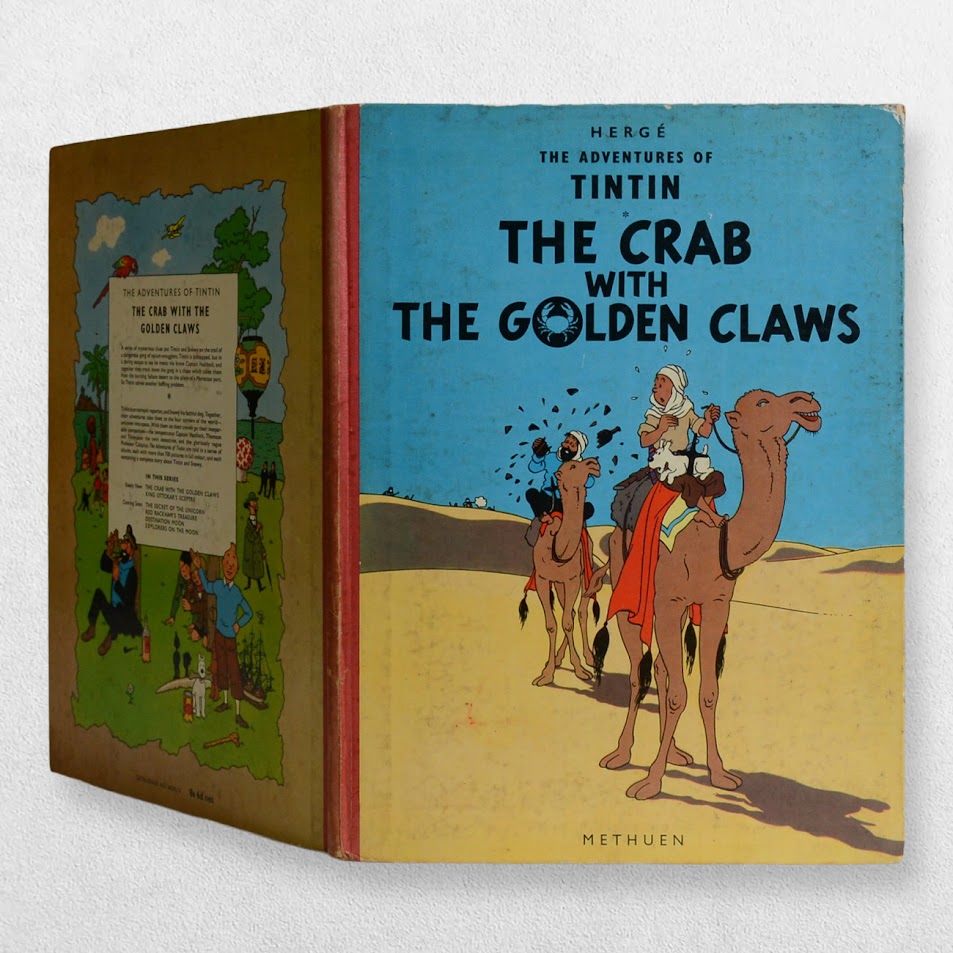 The Adventures Of Tintin - The Crab With The Golden Claws - First Edition - 1958 2 The Adventures Of Tintin - The Crab With The Golden Claws - First Edition - 1958