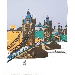 Artwork - Paul Hogarth Tower Bridge