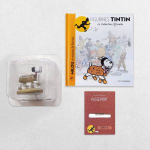 Tintin Figurines - 61- Milou En Manteau De Fourrure