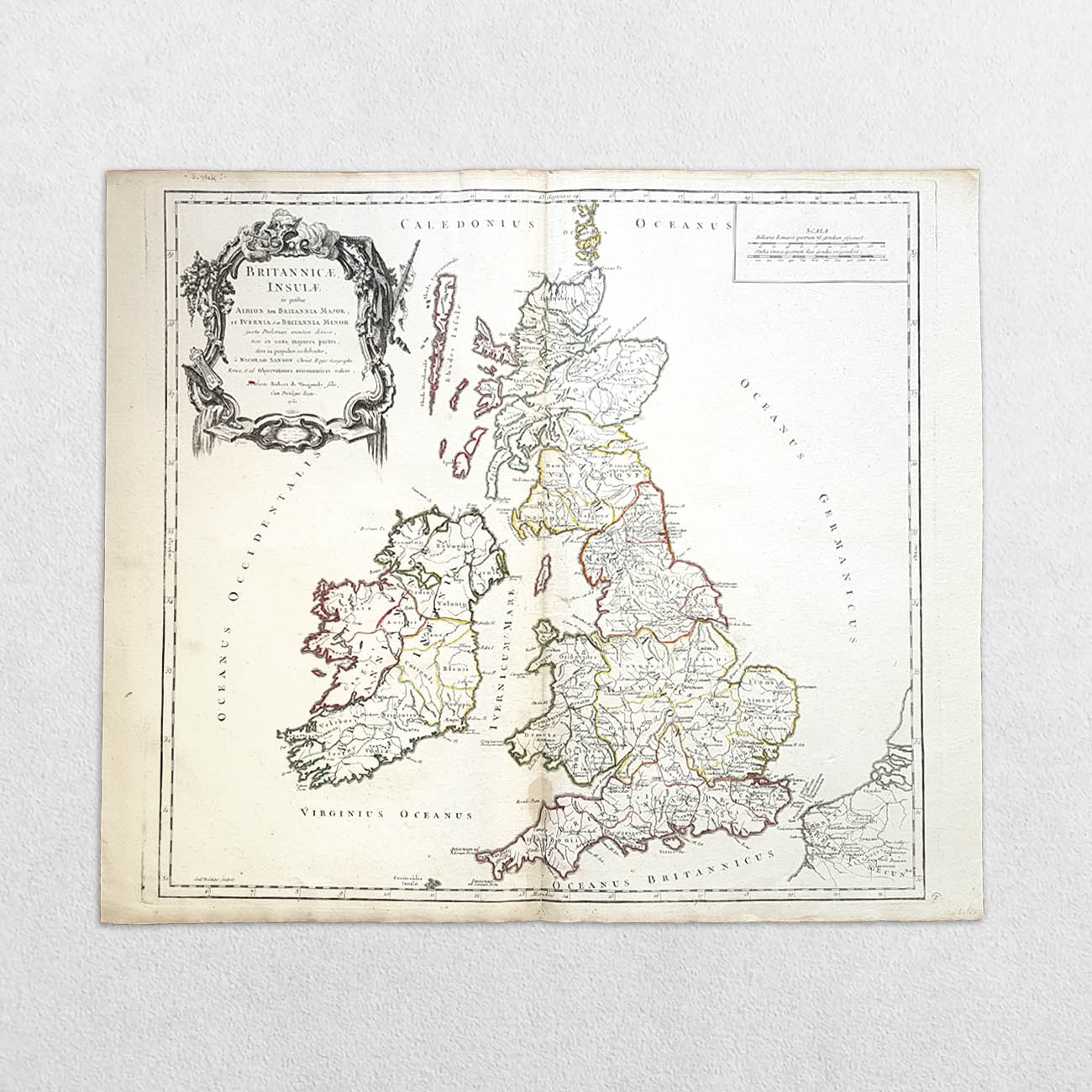 United Kingdom - Eire - Britannicae Insulae In Quibus Albion Seu Britannia Major Et Ivernia Seu Britannia Minor 1 United Kingdom - Eire - Britannicae Insulae In Quibus Albion Seu Britannia Major Et Ivernia Seu Britannia Minor