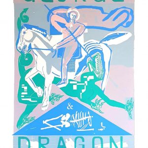 George And Dragon Colour Proof