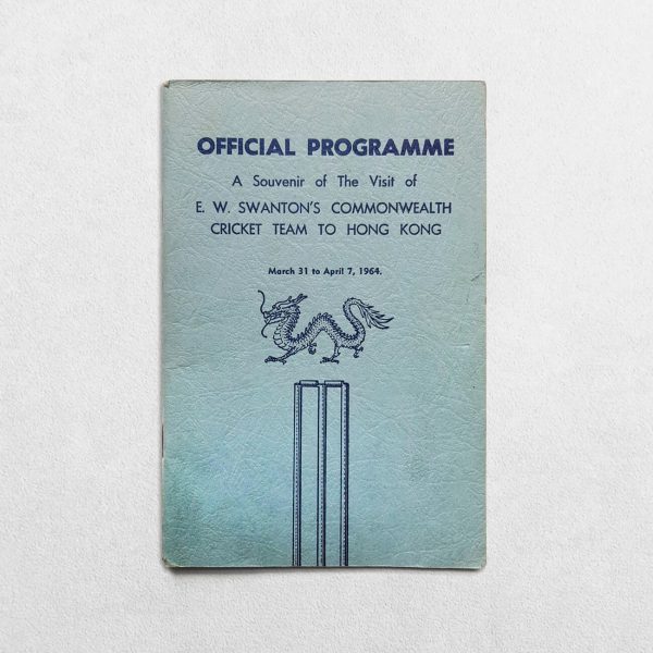Official Programme A Souvenir Of The Visit Of E. W. Swantons Commonwealth Cricket Team