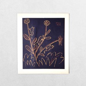 Pablo Picasso Linogravures Plante Aux Toritos