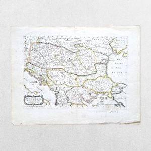 HONGRIE (HUNGARY) - ORIGINAL COPPER ENGRAVED MAP