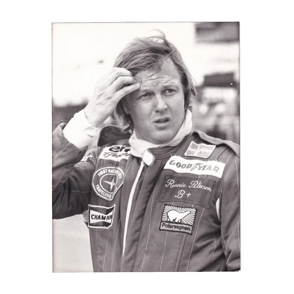 洋書 Ronnie Peterson: A Photographic Portrait ロニー・ピーターソン