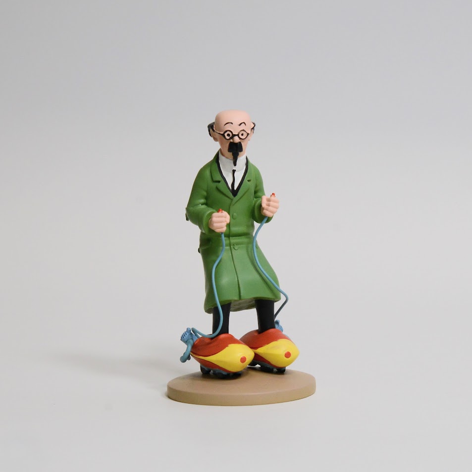 Sculpture Tintin Pixi – Tournesol Patins à Roulettes / Coke En Stock – 1990 – Collector