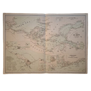CHART OF THE BALTIC COMPILED FROM BRITISH AND CONTINENTAL ADMIRALTY CHARTS