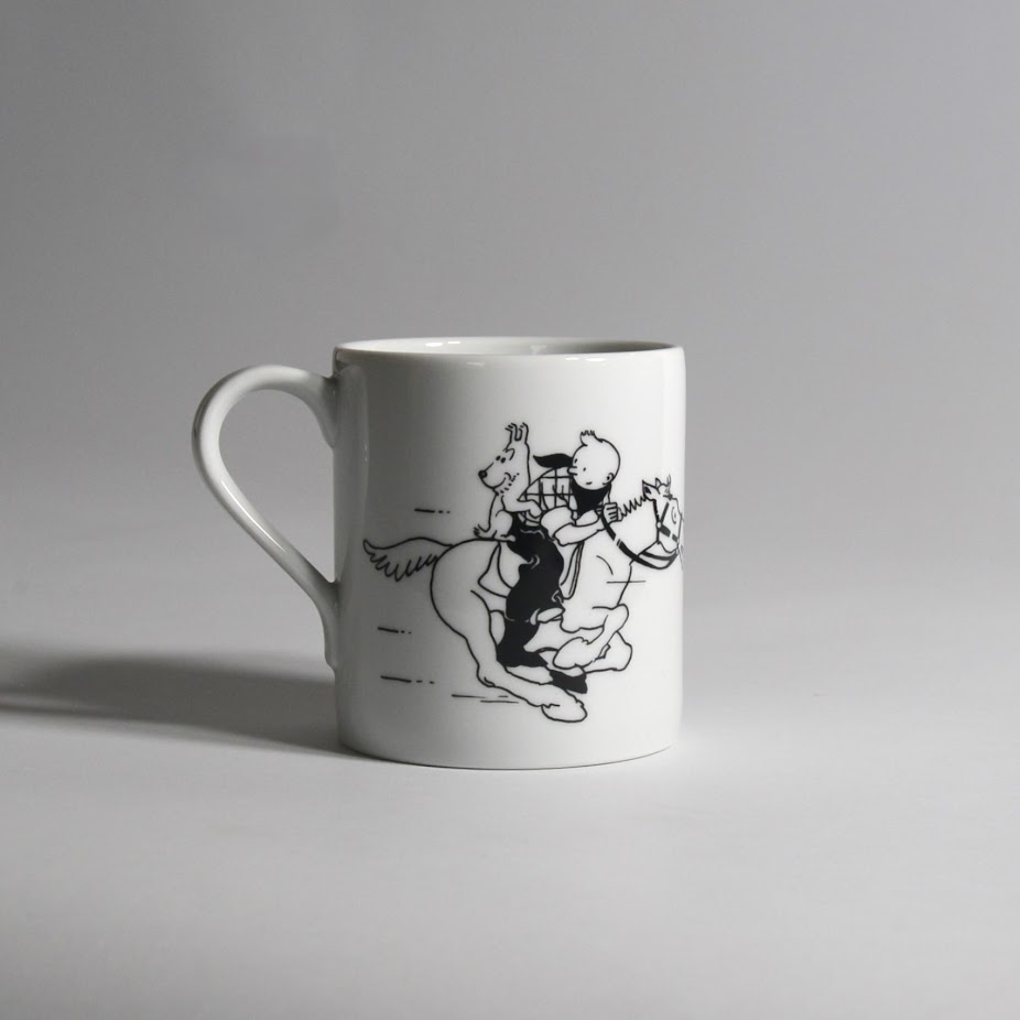 Tintin In America - Porcelain Mug In Display Box - 47990 2 Tintin In America - Porcelain Mug In Display Box - 47990 - Image 2
