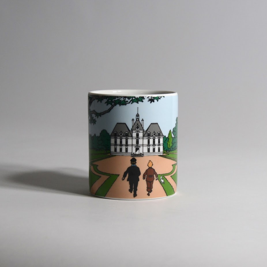 Tintin And Haddock Walking To Marlinspike - Porcelain Mug In Display Box - 47985 1 Tintin And Haddock Walking To Marlinspike - Porcelain Mug In Display Box - 47985
