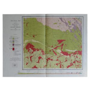 Geological Map Of The Colony Of The Cape Of Good Hope Sheet 32 - Van Wyk's Vlei