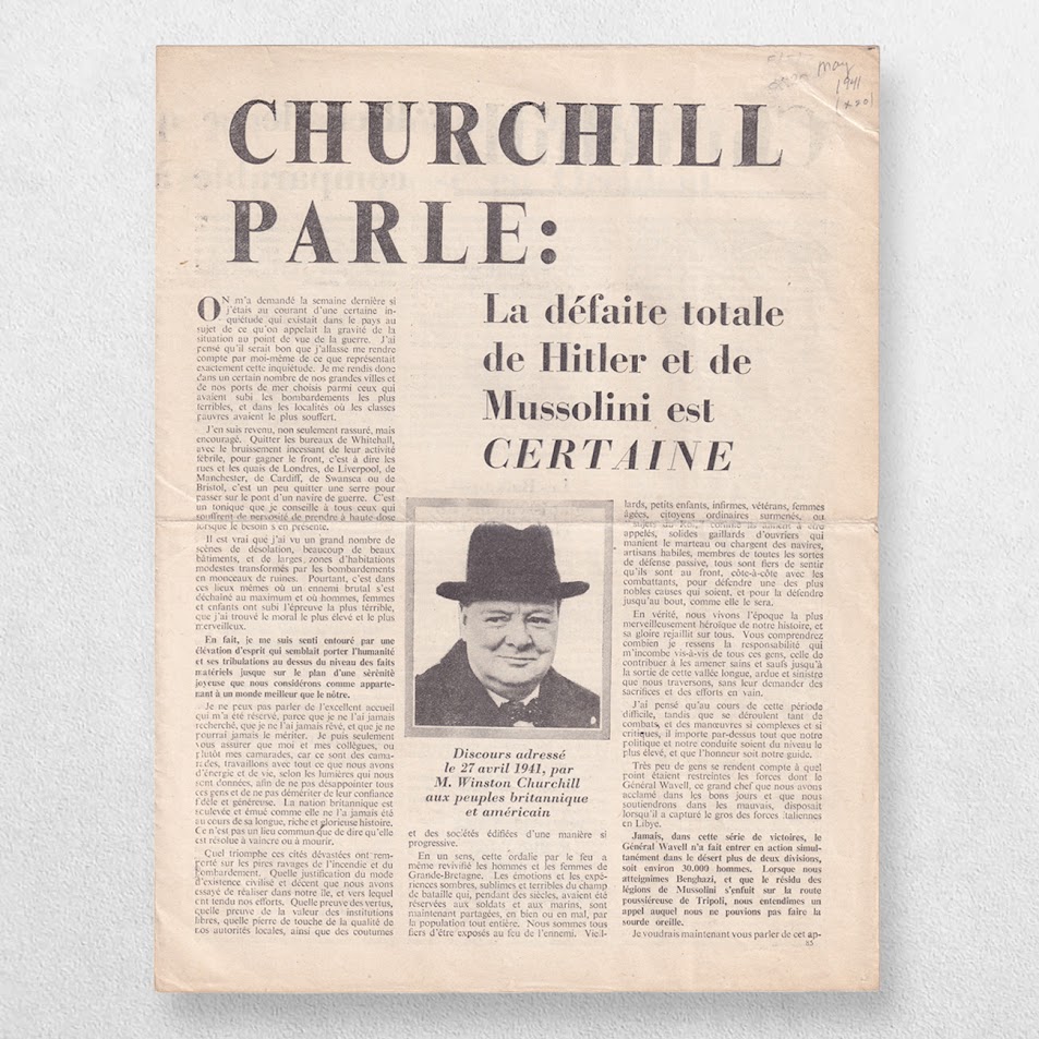 Churchill Parle: La Défaite Totale De Hitler Et De Mussolini Est Certaine - Churchill Speaks: The Total Defeat Of Hitler And Mussolini Is Certain