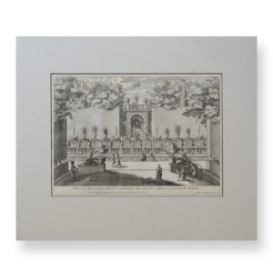 Veduta D'Una Parte Delle Fontanelle Nel Vialone Sopra La Fontana De Draghi - Le Fontane Di Roma Nelle Piazze E Luoghi Publici Della Citta