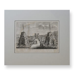 Fontana De Scogli Tra L'Altre Due De Cigne E De Cipressi Tra Li Spartimenti Del Giardino - Le Fontane Di Roma Nelle Piazze E Luoghi Publici Della Citta