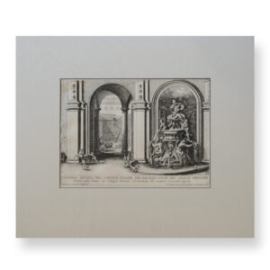 Fontana Situata Nel Cortile Grande Del Palazzo Nuovo Del Signor Prencipe - Le Fontane Di Roma Nelle Piazze E Luoghi Publici Della Citta