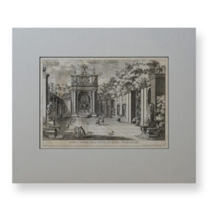 Teatro E Fontana Della Civetta Con Diversi Givochi D'Acqua - Le Fontane Di Roma Nelle Piazze E Luoghi Publici Della Citta