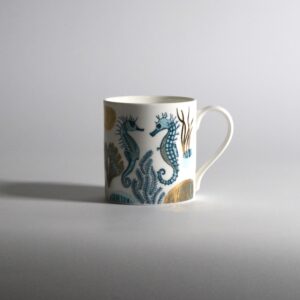 Lush Designs - Bone China Mug - Seahorse