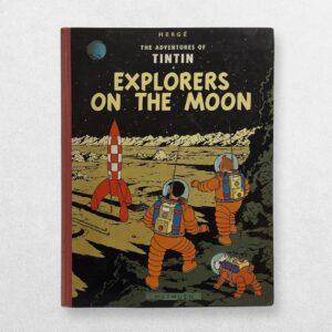 The Adventures Of Tintin - Explorers On The Moon - First Edition - 1959