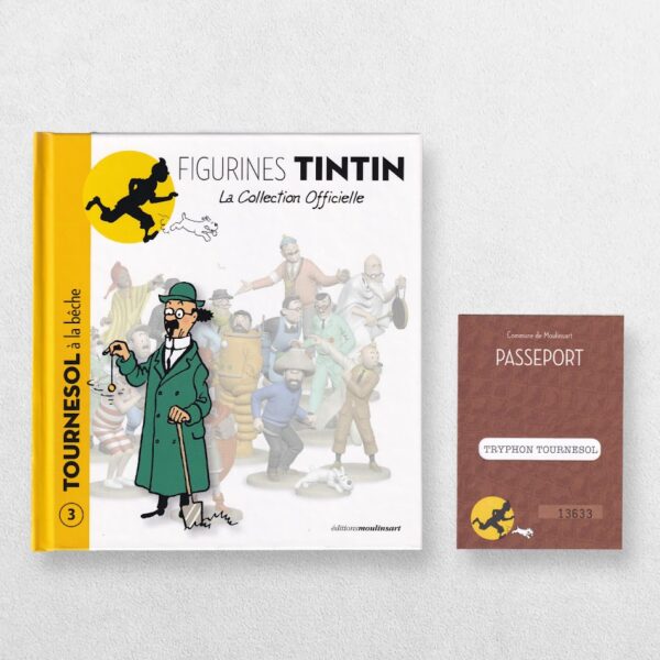 Professor Calculus Inventions Professor Calculus With A Spade - Figurines Tintin La Collection ...