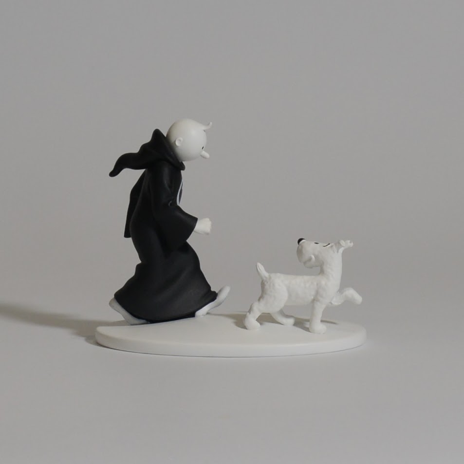 Tintin In Toga - Figurines Tintin La Collection Officielle - 5 - Tintin En Toge Et Milou En Inde 2 Tintin In Toga - Figurines Tintin La Collection Officielle - 5 - Tintin En Toge Et Milou En Inde - Image 2