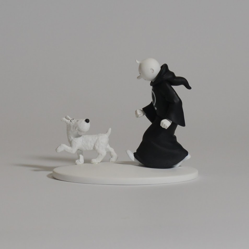 Tintin In Toga - Figurines Tintin La Collection Officielle - 5 - Tintin En Toge Et Milou En Inde 4 Tintin In Toga - Figurines Tintin La Collection Officielle - 5 - Tintin En Toge Et Milou En Inde