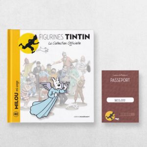 Snowy The Half-Angel - Figurines Tintin La Collection Officielle - 40 - Milou Mi-Ange
