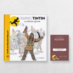 Red Indian Chief - Mole-With-The-Piercing-Gaze - Figurines Tintin La Collection Officielle - 41 - Taupe-Au-Regard-Perçant