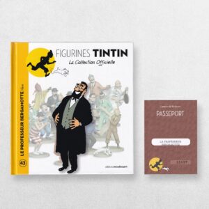 Professor Bergamotte Laughing - Figurines Tintin La Collection Officielle - 43 - Le Professeur Bergamotte Hilare