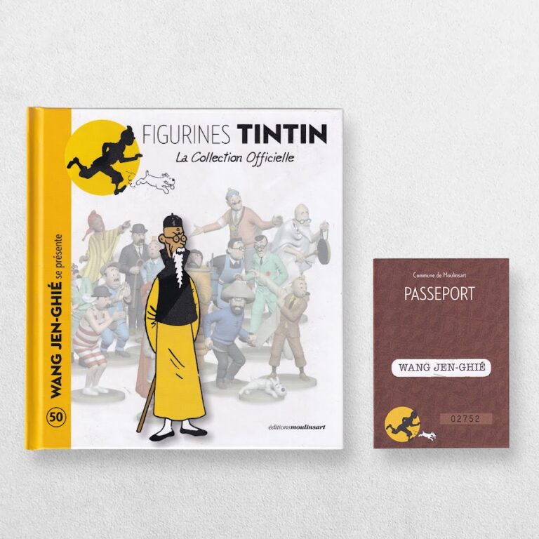 FIGURINE TINTIN COLLECTION officielle n°50 - Wang Jen-Ghié /2 EUR 19,99 - FR