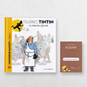 Mr Cutts The Butcher On The Telephone - Figurines Tintin La Collection Officielle - 54 - Monsieur Sanzot Au Téléphone