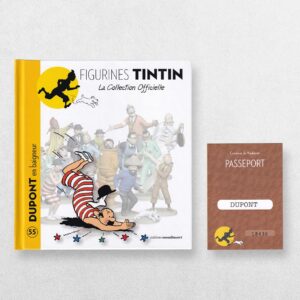 Thomson As A Bather - Figurines Tintin La Collection Officielle - 55 - Dupont En Baigneur