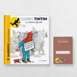 Haddock Covered In Paint - Figurines Tintin La Collection Officielle - 69 - Haddock Couvert De Peinture