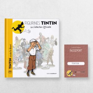 Tintin Surveys The Desert - Figurines Tintin La Collection Officielle - 77 - Tintin Scrute Le Désert