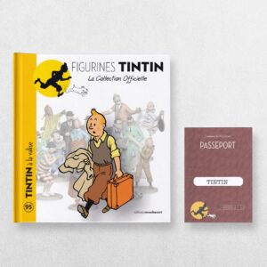 Tintin With His Suitcase - Figurines Tintin La Collection Officielle - 95 - Tintin A La Valise