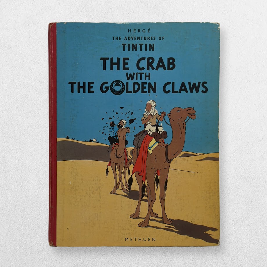 The Adventures Of Tintin - The Crab With The Golden Claws - First Edition - 1958 1 The Adventures Of Tintin - The Crab With The Golden Claws - First Edition - 1958