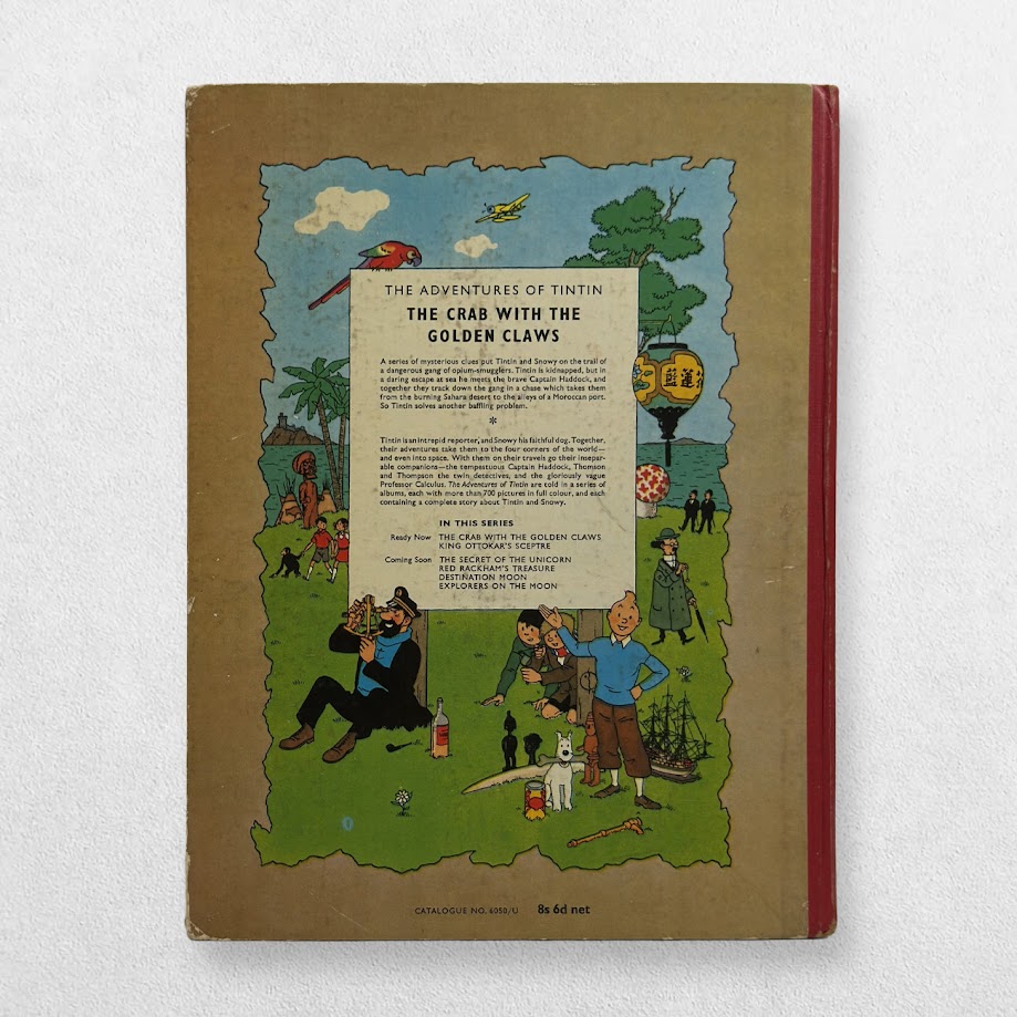 The Adventures Of Tintin - The Crab With The Golden Claws - First Edition - 1958 2 The Adventures Of Tintin - The Crab With The Golden Claws - First Edition - 1958 - Image 2