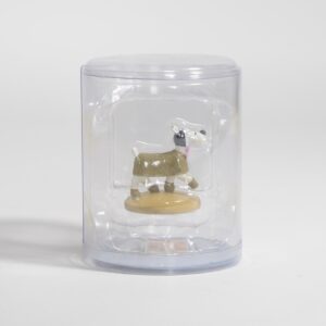 42246 Milou En Manteau De Fourrure - Figurine Resine 5cm - Snowy In A Fur Coat