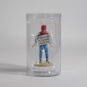 42256 Haddock Couvert De Peinture - Figurine Resine 12cm - Haddock Covered In Paint