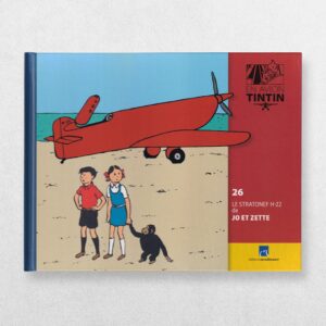 Tintin By Plane - 26 - Le Stratonef H-22 De Jo Et Zette - En Avion Tintin - Hergé