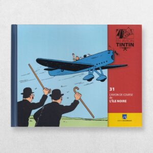 Tintin By Plane - 31 - The Racing Aeroplane From The Black Island - L'Avion De Course De L'Ile Noire - En Avion Tintin - Hergé