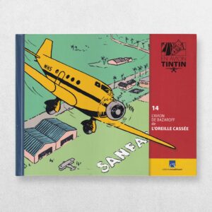Tintin By Plane - 14 - The Aeroplane of Basil Bazaroff From The Broken Ear - L’Avion De Bazaroff De L’Oreille Cassée - En Avion Tintin