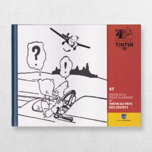 Tintin By Plane - 47 - The Aeroplane Of The German Police From Tintin In The Land Of The Soviets - L'Avion De La Police Allemande De Tintin Au Pays Des Soviets - En Avion Tintin
