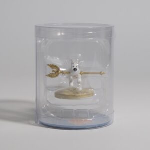 42260 Milou Sceptre - Figurine Resine 5cm - Snowy With The Sceptre