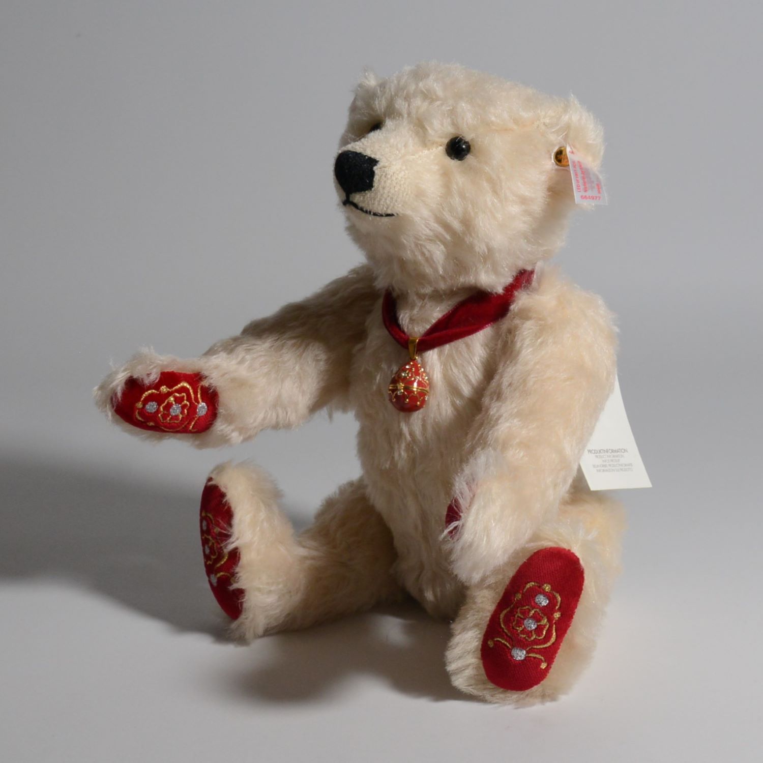 Steiff - EAN 664977 - Nicholas The Fabergé Inspired Bear - Limited Edition - 2016 3 Steiff - EAN 664977 - Nicholas The Fabergé Inspired Bear - Limited Edition - 2016 - Image 3