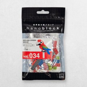 Nanoblock Edition - NBC-034 - Red And Green Macaw