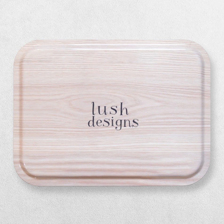Lush Designs - Melamine Tray - Wild Boar - Large 2 Lush Designs - Melamine Tray - Wild Boar - Large