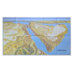 (Saudi Arabia) - The Arabian Peninsula - A Stylized View